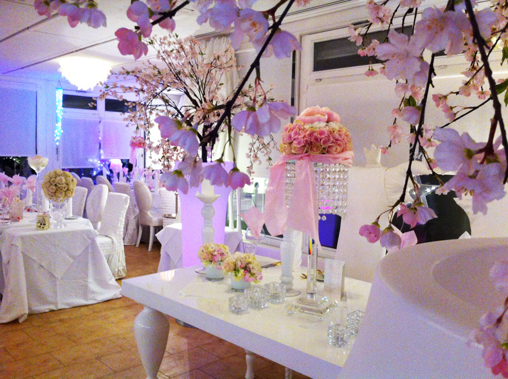 Dekorationen - Pink Wedding